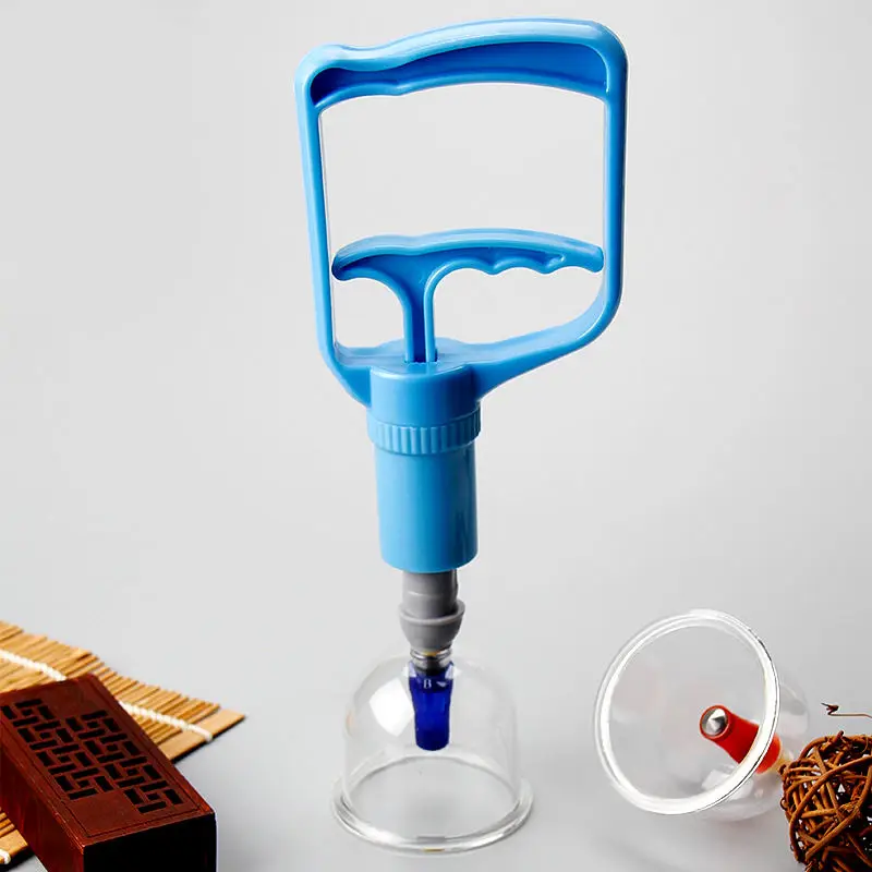 PZ Chinese Hijama 12 Piece Cupping Set Medical Suction Cups Gun Cupping Therapy Pump