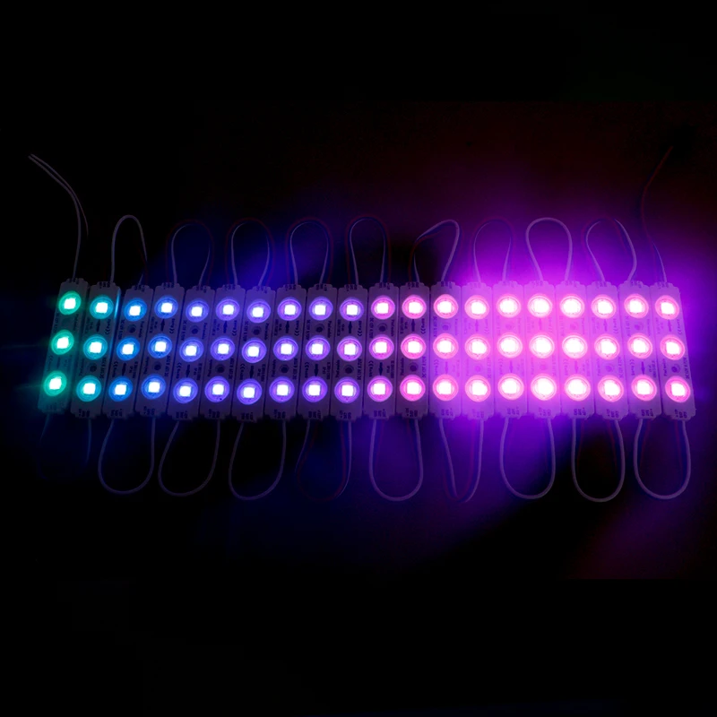  Светодиодный модуль 3smd с дистанционным управлением полноцветные модули светодиодов smd5050 RGB