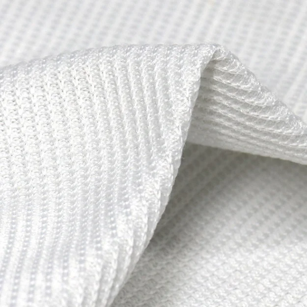 ANSI A5 cut resistant UHMWPE knitted waffle fabric