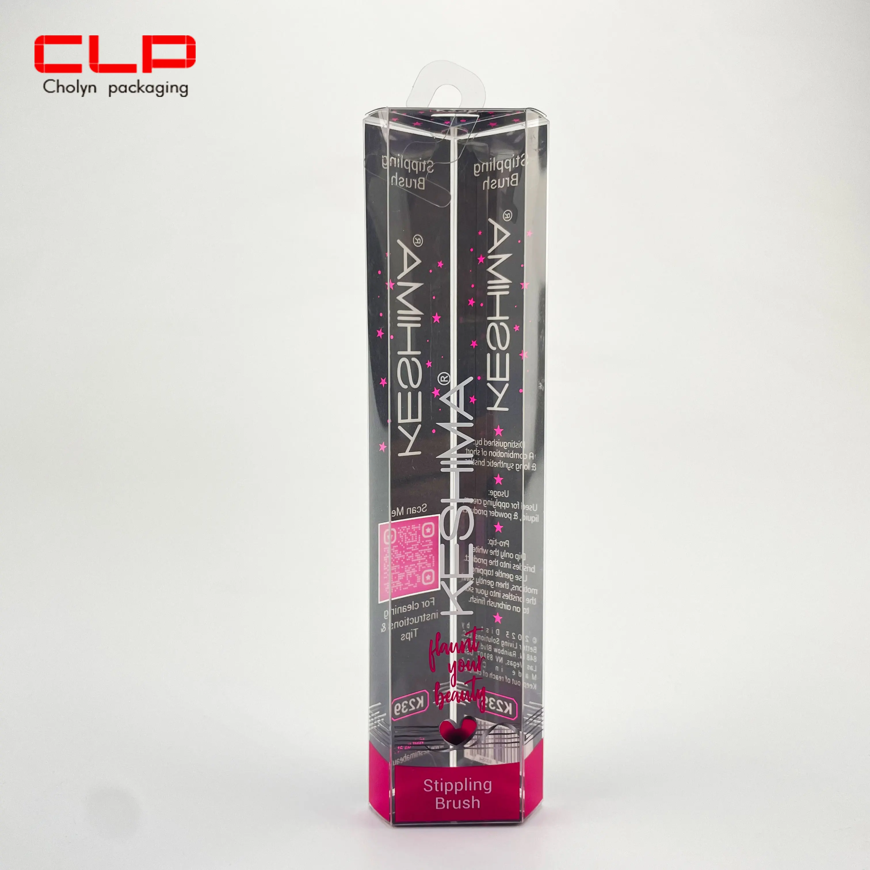 Custom Printing matte clear plastic candy box Plastic Box Packaging paper packaging box