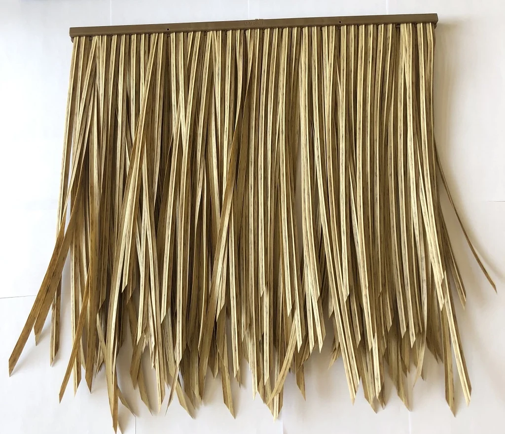 tiki bar plastic artificial straw thatch roof