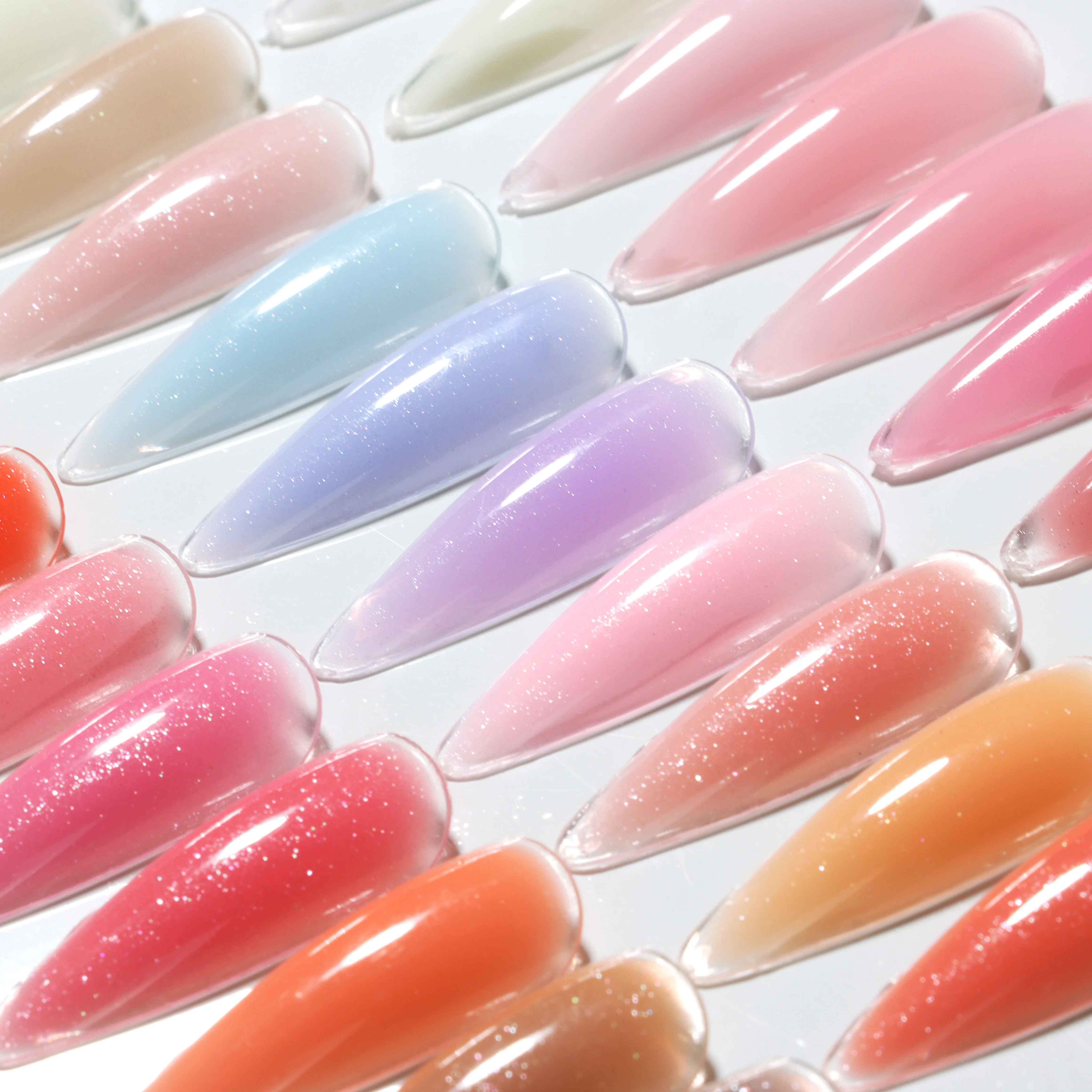 Nail Extension Gel Poly Acrylic Gel Set Kit 27olors OEM Custom Logo Private Label Solid Acrylic Nail