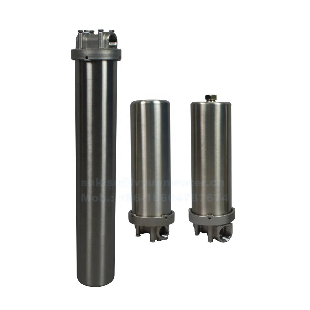 
 Фильтр для питьевой воды, корпус из нержавеющей стали, 20/10 дюймов  