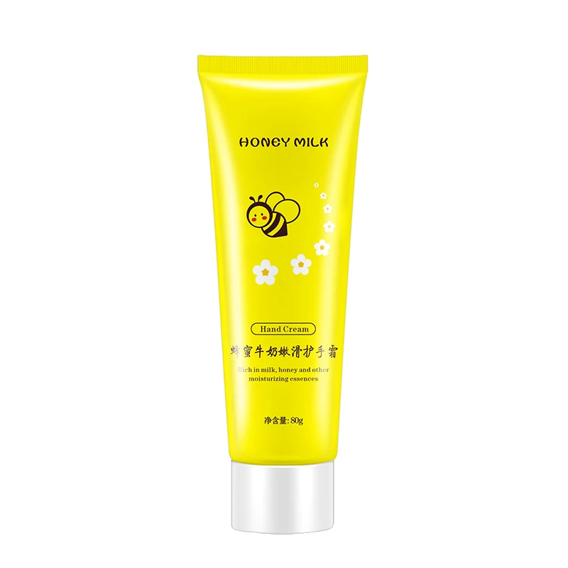 
Hand Cream Honey Milk Moisturizes Hands Skin Nourishes Anti-Dry Peeling hand+cream whitening Cosmetics manufacturers process OEM 