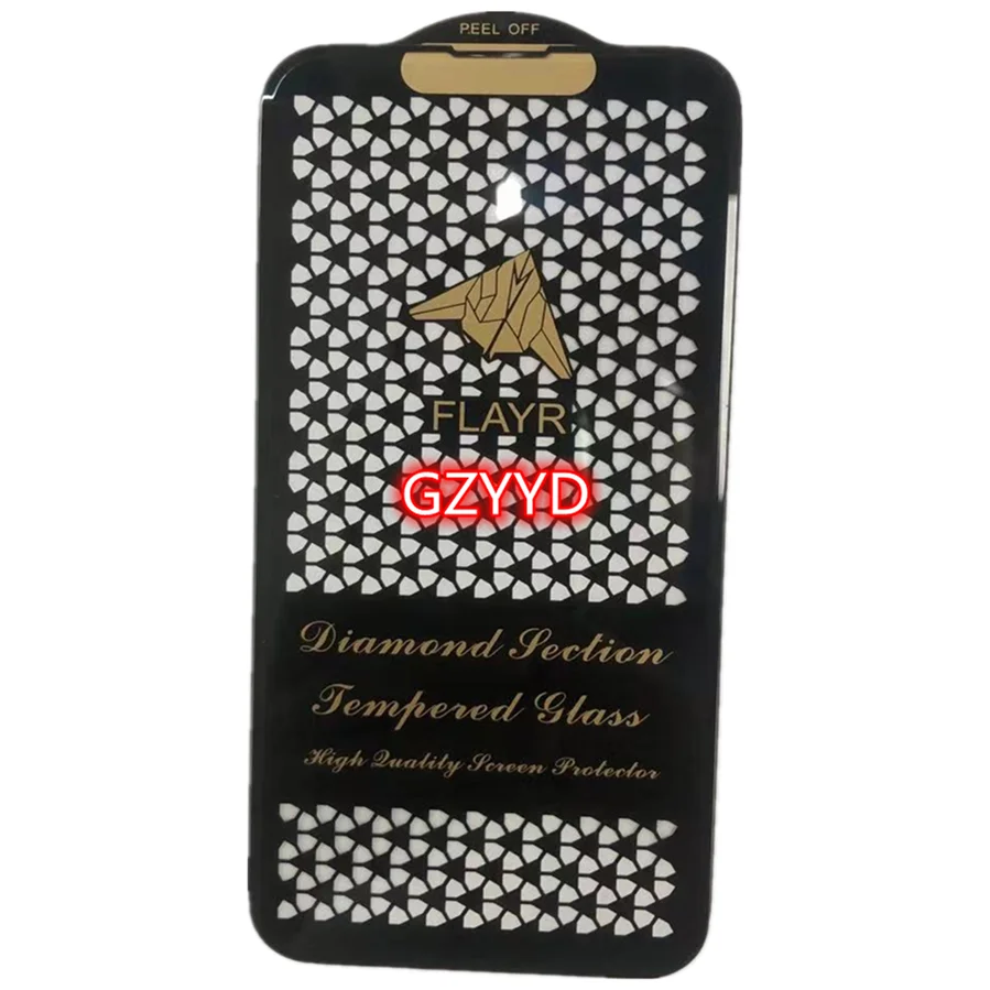 9H полное клеевое закаленное стекло FLAYR Защита экрана для iphone 13 pro 6
