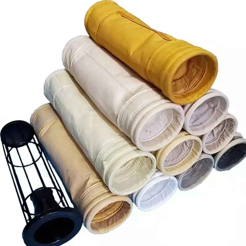 WN High temperature resistant glass fiber industrial dust removal environmental protection filter bag can be customized