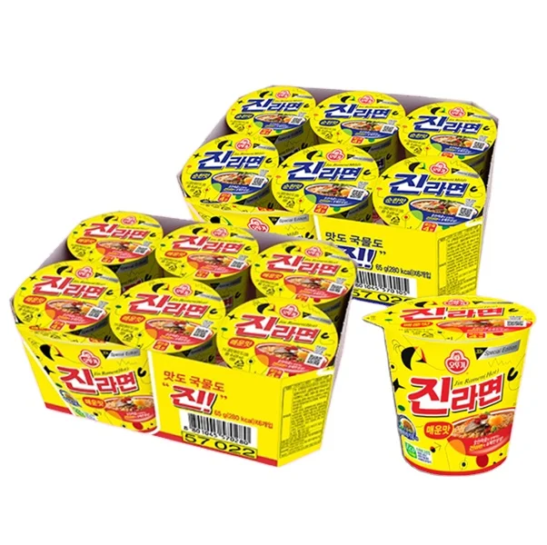 
Korean Ramen instant Noodle Jinramen 