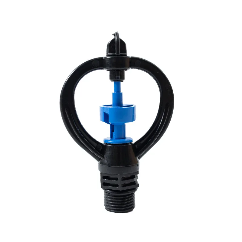 4/6 split impeller butterfly nozzle agricultural atomization medium distance blue turbine garden automatic sprinkler 360 degrees