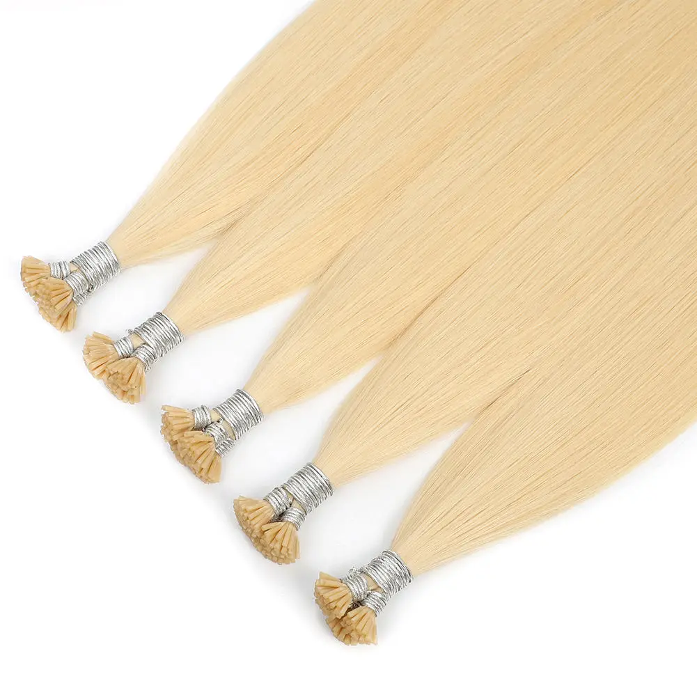 Pre bonded Double Drawn Remy Human Hair U tip/Flat tip/I tip Hair Extensions Italian Keratin I Tip Hair Extension