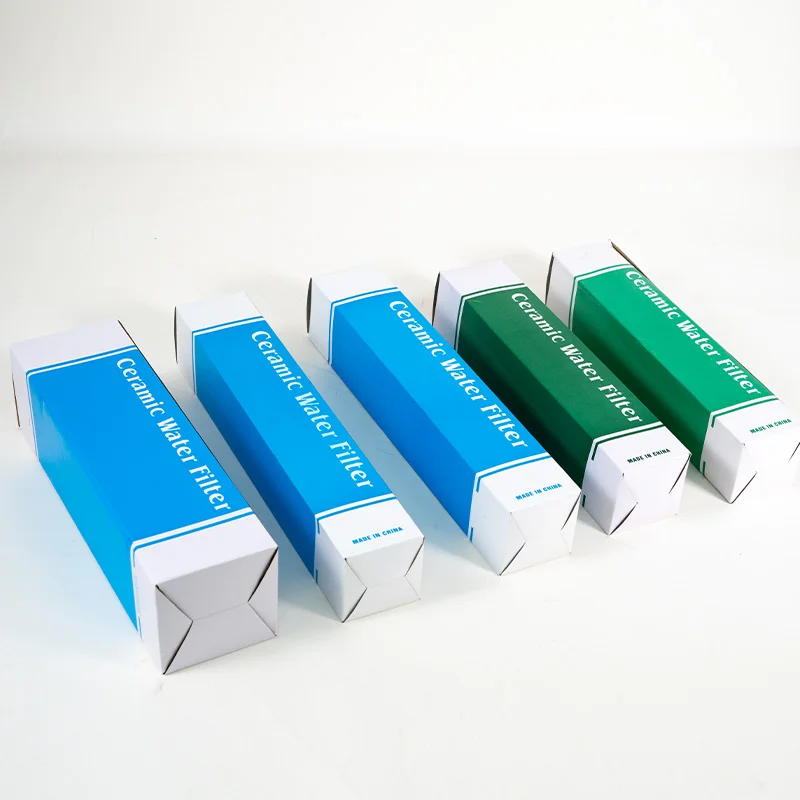 Ningshing OEM 10 inch silver loaded ceramic filter cartridge water filter cartridge and carbon block water purifier