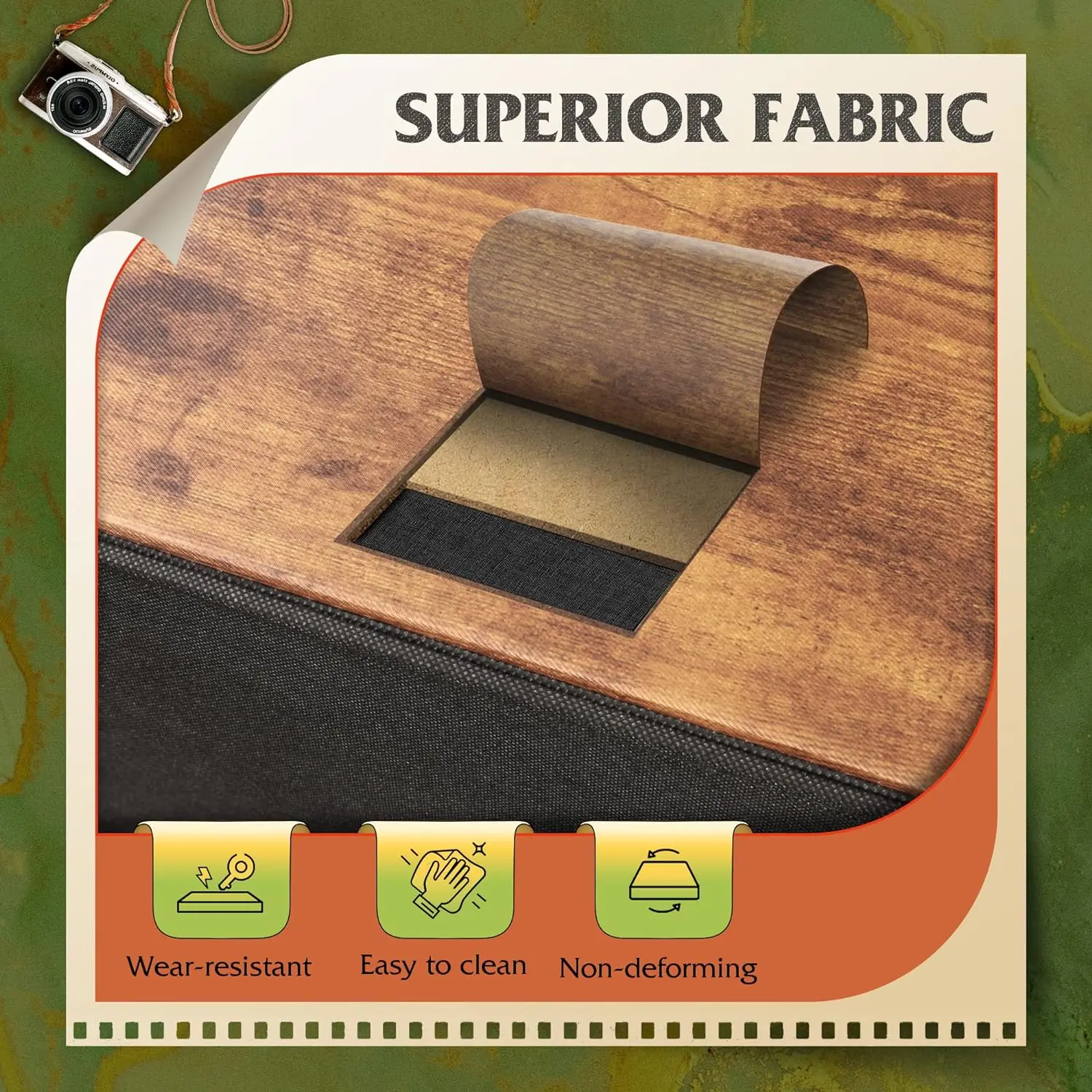 High Quality Antique Sturdy Fabric Tall Dresser Modern Bedroom Storage Tower Cabinet Chest of Drawers for Wardrobe Living Room