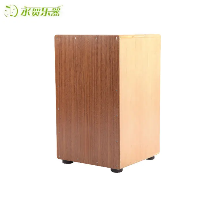 Деревянный барабан cajon, барабан cajon, ударный барабан cajon