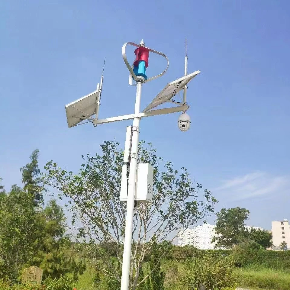 Vertical axis Q-type magnetic levitation aluminum alloy blade generator 1KW5KW48Vmppt controller flange solar household low-cost