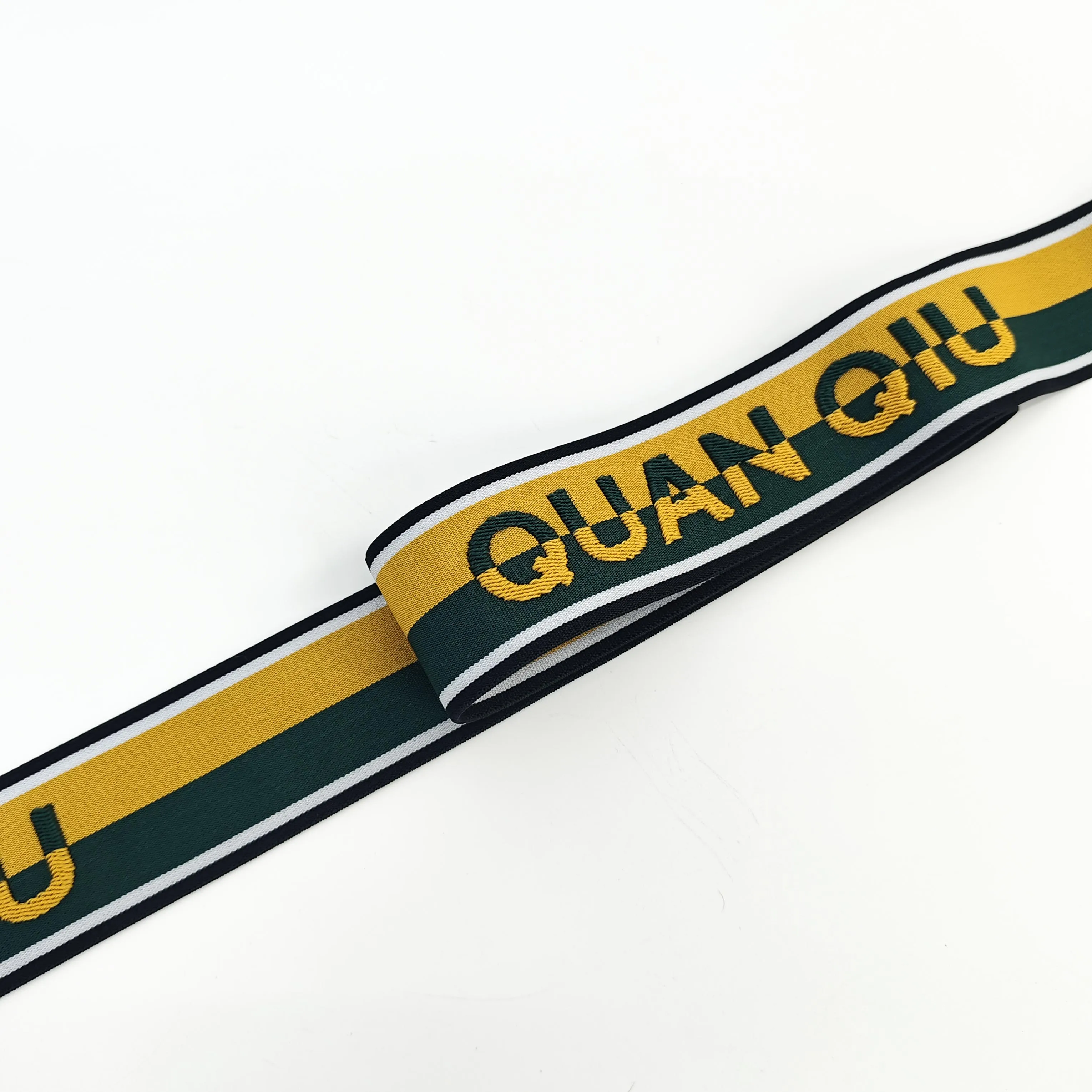 Free sample manufacturer custom polyester elastic waistband wholesale production lin