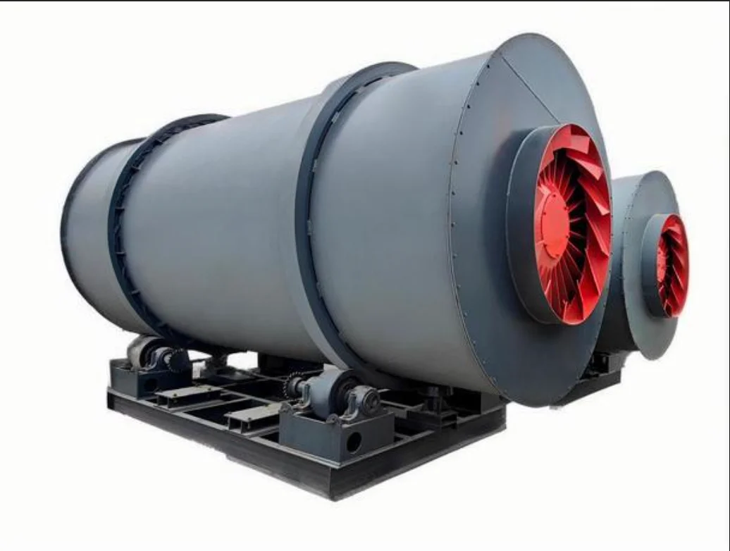 Professional Manufacturer Industrial Cylinder Three Return Dryer Automatic Drying Machine Rotary Drum Dryer for Mineral Ore