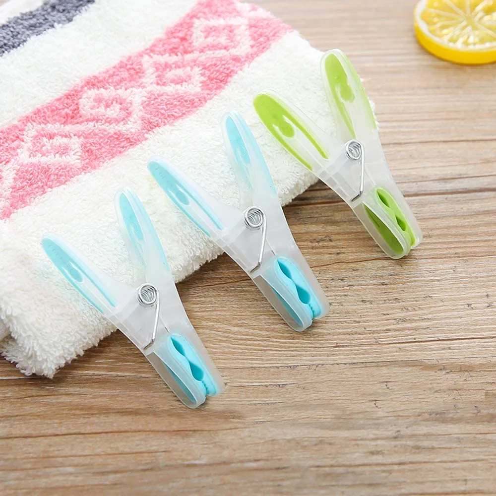 Clothespins Durable Clothes Pegs Pins Clip Colorful Plastic Multifunction Bathroom Modern Rectangle Daily
