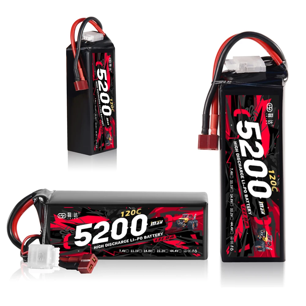 Oem 14 8 В 120C литиевая морская батарея Lipo Litium 5200 мАч 4S Rc самолет Квадрокоптер Fpv гоночный автомобиль