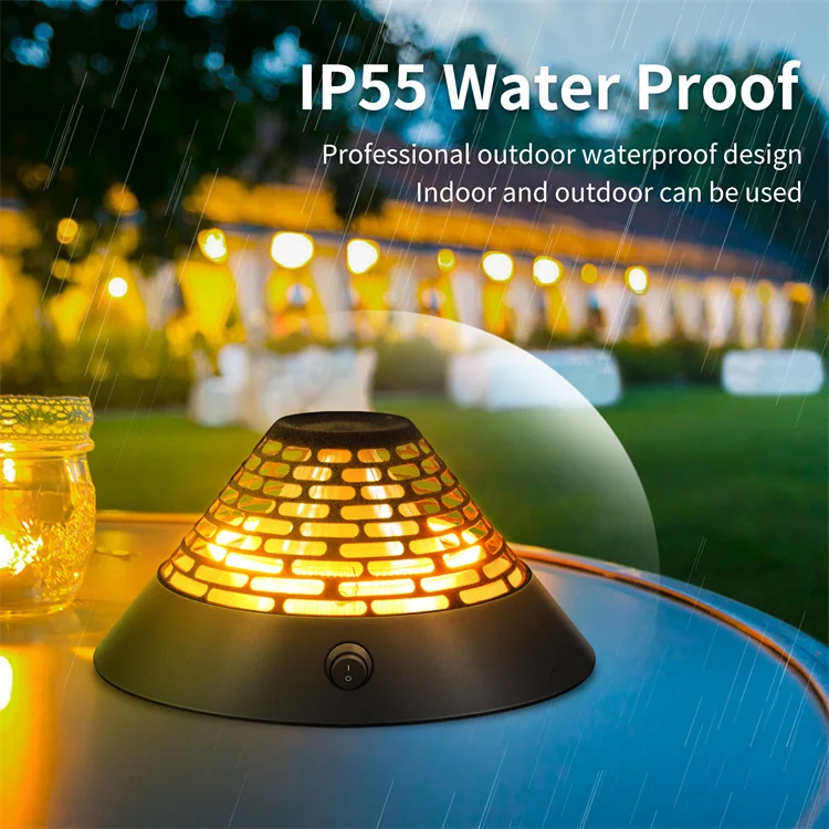 360 Degrees Heating Portable Volcano Patio Heater Aluminum Alloy Body Large Space Heaters