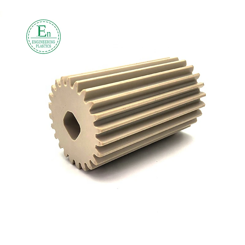 Plastic Gears Manufacturer Custom CNC machine PEEK gear Product
