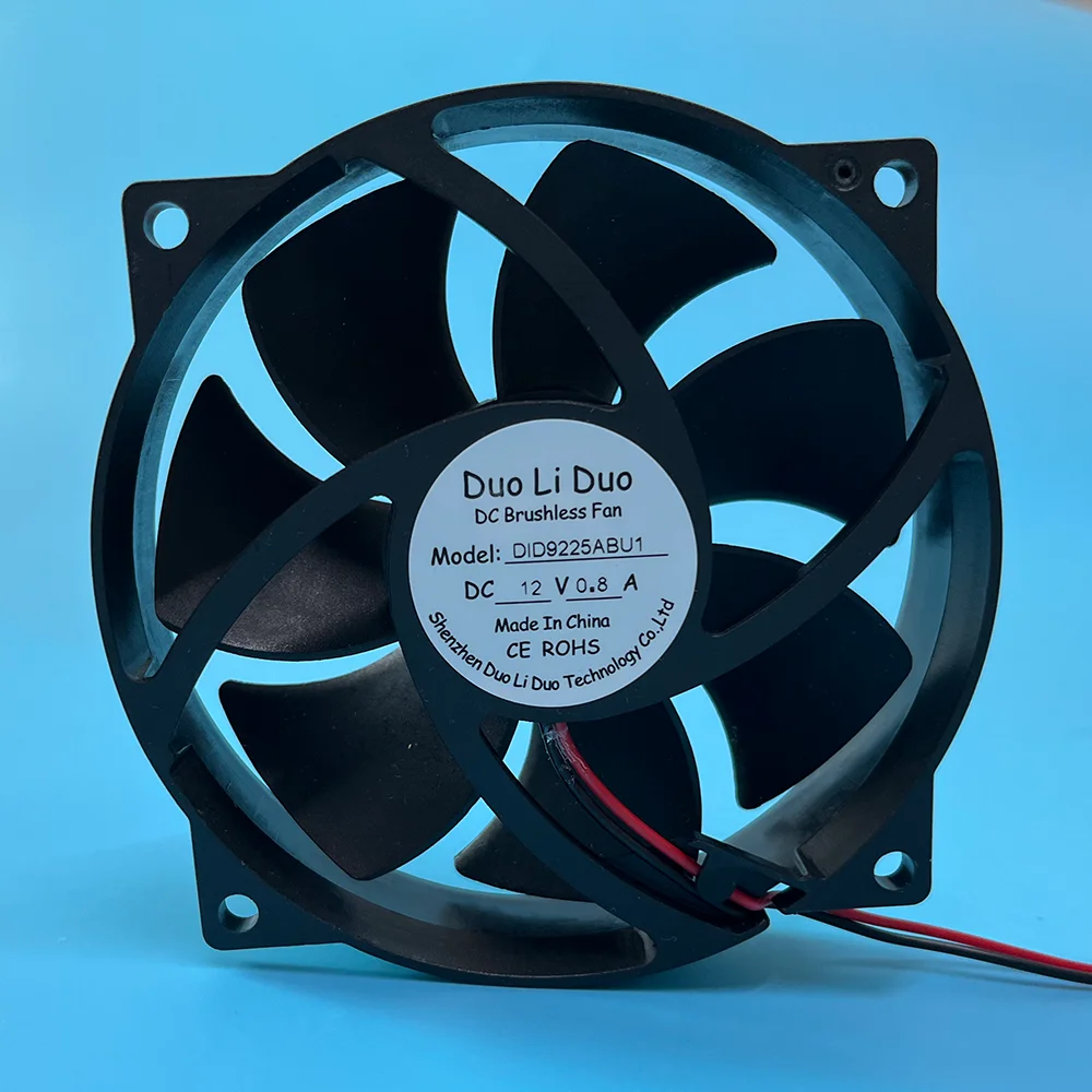 95x95x25mm Round fan KDE1209PTVX 4.4w 12v 24v dc brushless axial flow fan for Round mosquito lamp, moxibustion, smoke extractor