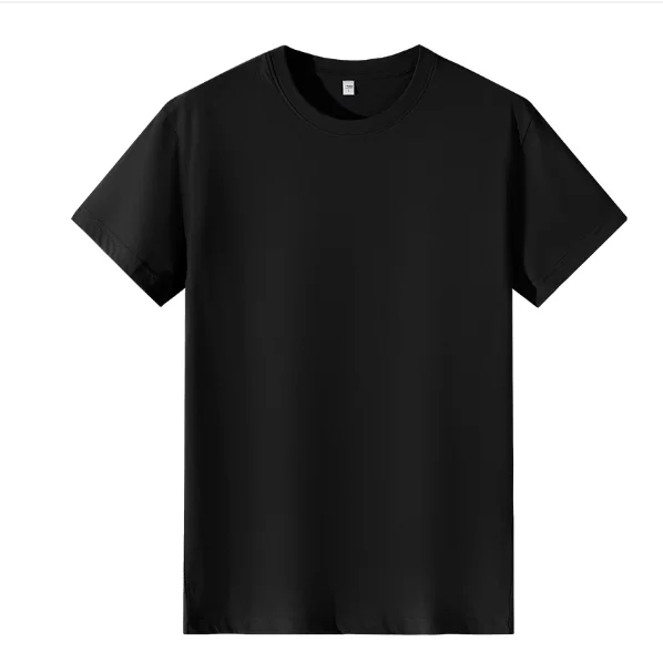 High Quality 180 Grams  Summer Cotton Round Neck Plain Sports T shirt For Men