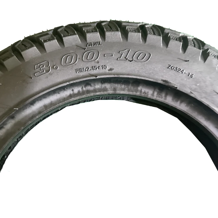 Aoqi 3.00-10TL Honeycomb Electric Bicycle Tires Wholesale Airless E-Bike Tyre