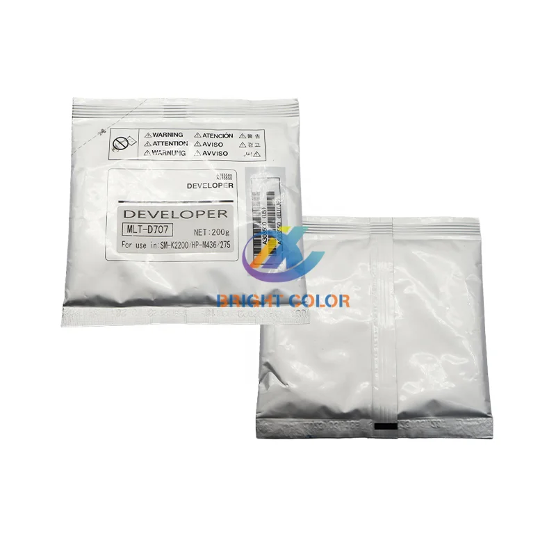 Wholesales High Quality Compatible Developer Powder MLT D707 For Samsung K2200 K2200nd MLT-D707S MLTR707 SCX8128 8240 Spare Part