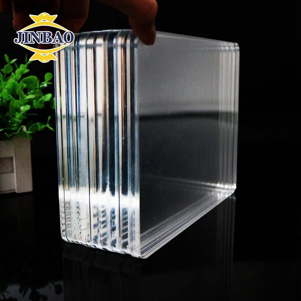 JINBAO 3mm 1220x2440mm 4*8 4*6ft 1.8-50mm  Manufacturer clear custom buy acrylic sheets cut to size