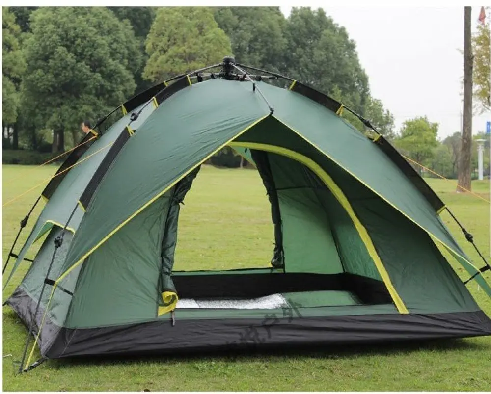 3-4 Person Four Season Outdoor air tent Waterproof  Pop up Portable Custom Tent for Family Camping