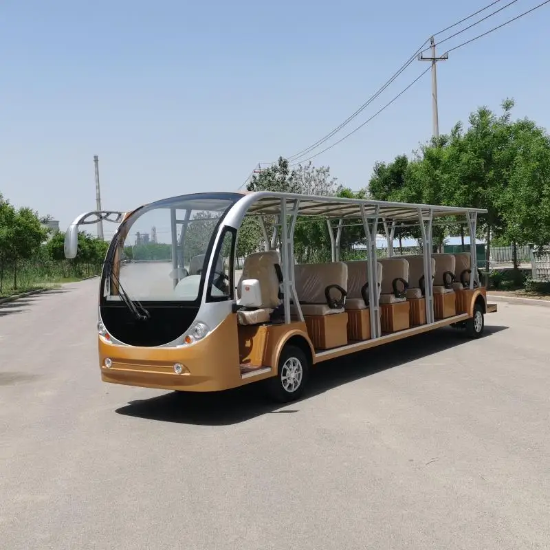 Хорошее качество, Циндао, Китай, низкая цена, туристический автобус, четырехколесный электрический автобус для продажи