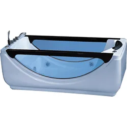 Single Massage Bathtub Hottub Bath Tab Bathtub Whirlpool Dual-side Skirt Freestanding Bathtubs