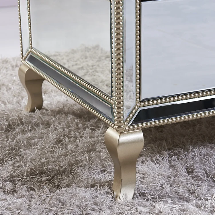 
High quality modern luxury modern furniture beads coffee table for living room 