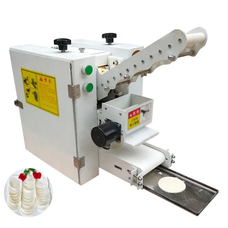 Tabletop Portable  Flour Tortilla Dumpling Wrapper Skin Making Machine