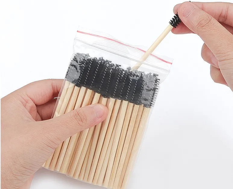 Экологичная одноразовая бамбуковая тушь для ресниц пластиковая