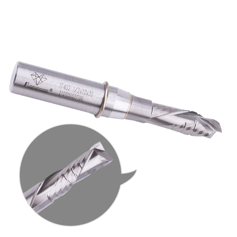 Lamboss Carbide Milling Cutter Woodworking CNC Tool Compression Bit Engraving Cutting Router Bit