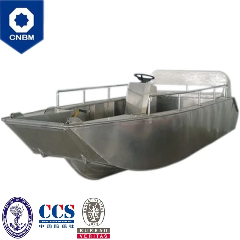 
17ft 5083 Outboard Engine Deep V Hull All Welded Work Boat Aluminum Landing Craft for Sale with Prices 