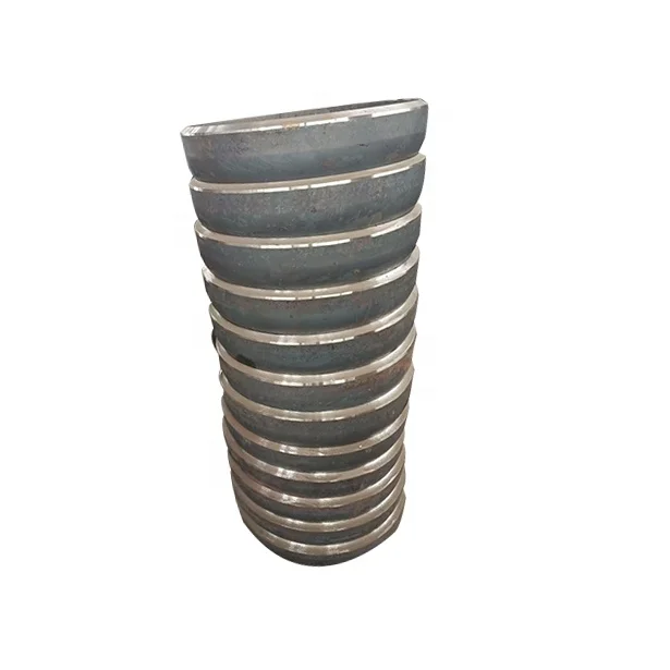 ANSI/ASME Стыковая сварная труба крышка бесшовная или нержавеющая металлическая полусфера углеродистая сталь фитинг концевые колпачки