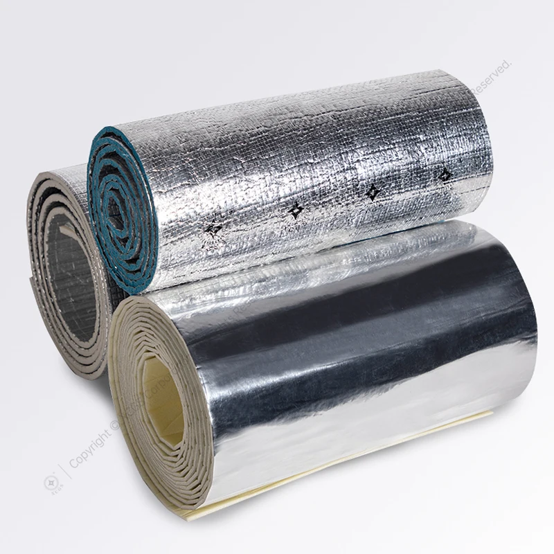 XPE Aluminum Foam Insulation Closed Fireproof Radiant Barrier Thermal Shield Insulator for Roof Insulation