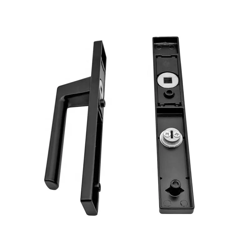 High Quality Customized Aluminum Alloy Door Lock Set Double Sided Door Handle Door Lock Body With Cylinder