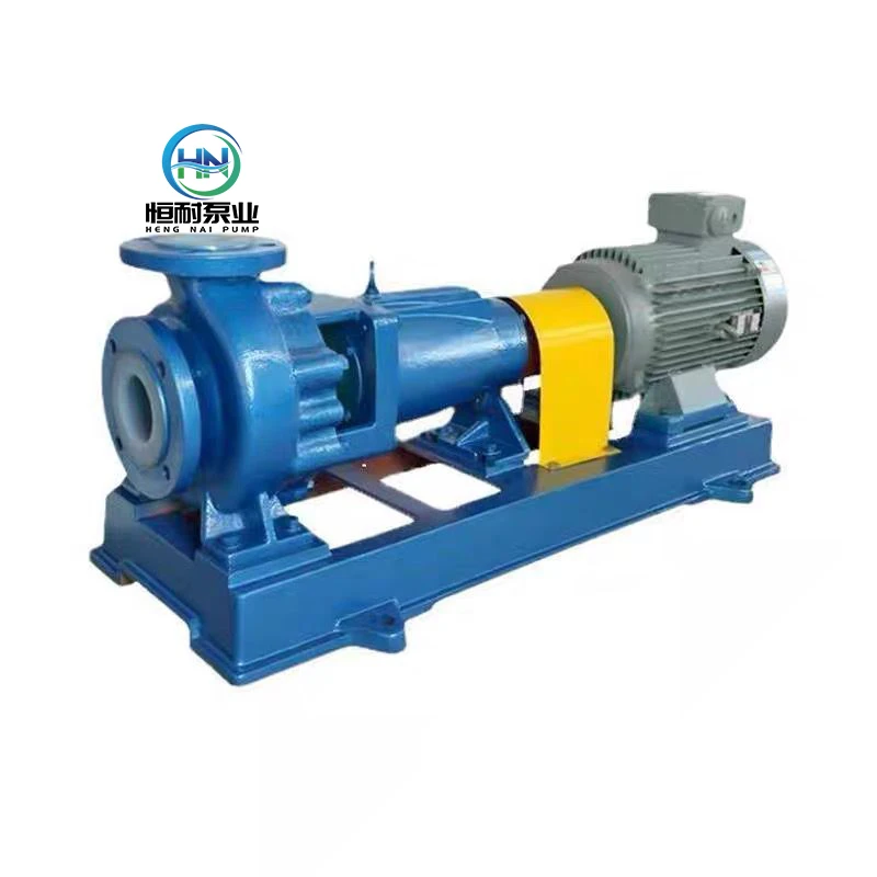 Stainless Steel Fluoroplastic Fluorine Lined Chemical Pump PVDF Centrifugal Fluoroplastic Chemical Nitric Acid Transfer Pump