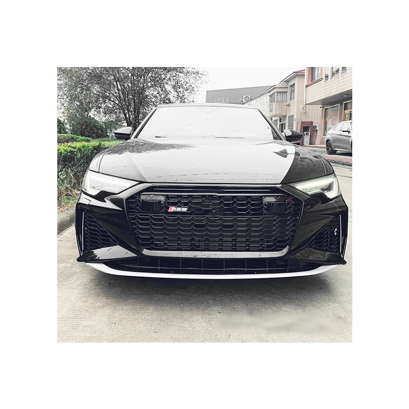 Car Accessories Body Kit Car Front Bumper with fanged front lip For Audi A6 C8 2019-2022