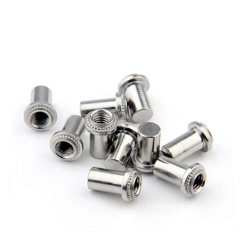 M3 M4 M5 M6 Half All Threaded Carbon Stainless Steel Aluminum Round Hex Flat Head Clinching Standoffs Waterproof Spacer Nut