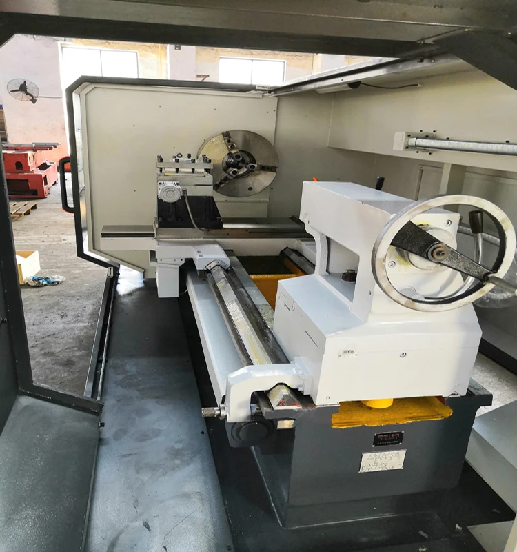 
CK6163 CK6180 CK611125 Flat bed Heavy duty Floor High precision cnc Lathe machine center with 1m 3m 