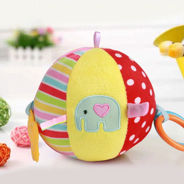 Wholesale Creative Safety Eco-Friendly Mini Baby Soft Custom Plush Ball