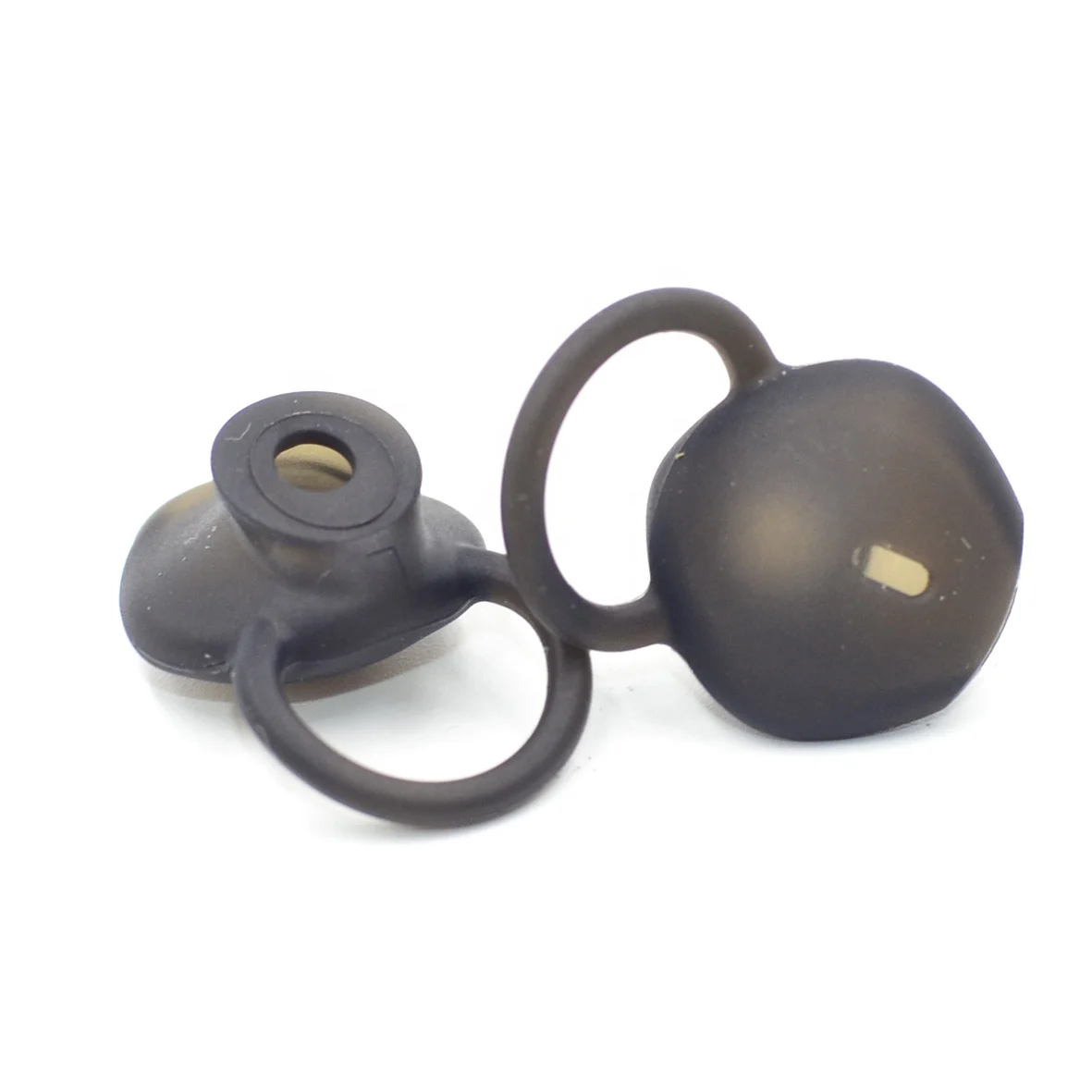 Replacement Black Ear Buds Gel tips silicone ear cushion pads oxygen users for TalkBand B5 B 5 Smart Bracelet Wearable ear pads