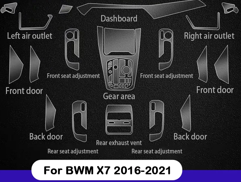special car interior and exterior paint protection film tpu ppf pre cut software