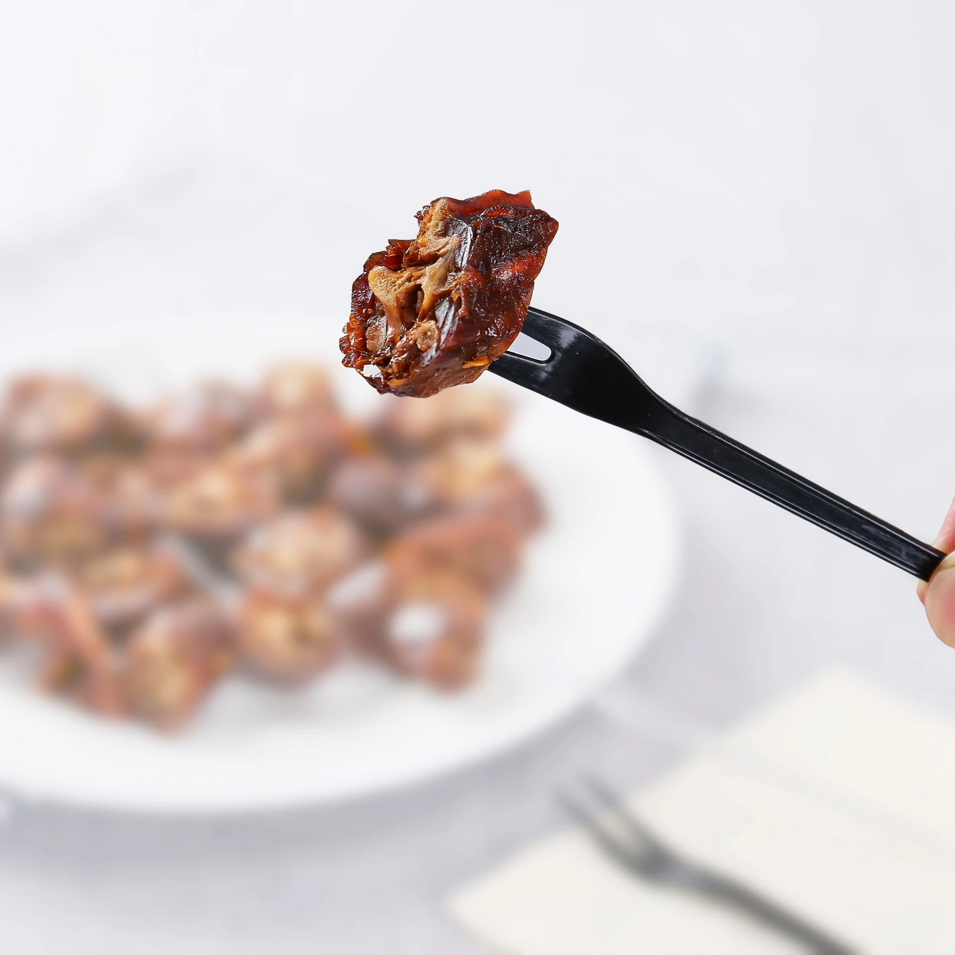 
200PCS New Arrival Disposable Air quality Mini Plastic Cake Dessert Fruit Fork 