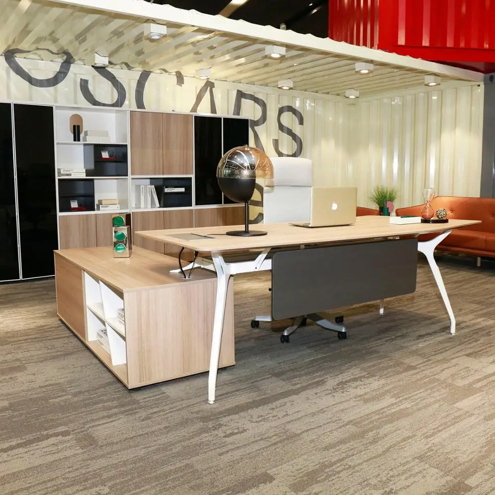 
 Решение для офисной мебели, офисный стол руководителя для коммерческой деревянной офисной мебели  