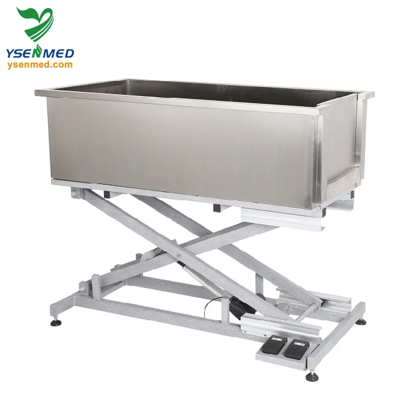 YSBTS-137E продажа горячей воды из нержавеющей стали с регулировкой по высоте свободный стоящий глубокий собака