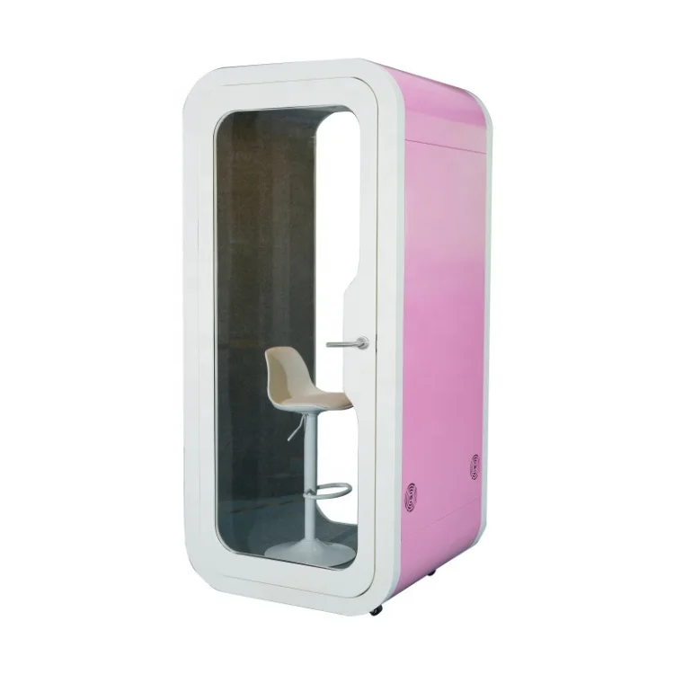 Factory custom soundproof telephone booth portable pod home office furniture mobile office pod